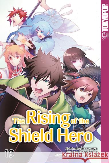 The Rising of the Shield Hero 19 Aneko, Yusagi, Kyu, Aiya, Minami, Seira 9783842076532 Tokyopop - książka