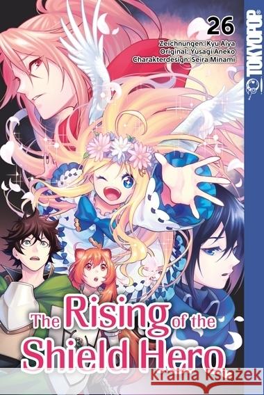 The Rising of the Shield Hero 26 Aneko, Yusagi, Kyu, Aiya, Minami, Seira 9783759314611 Tokyopop - książka