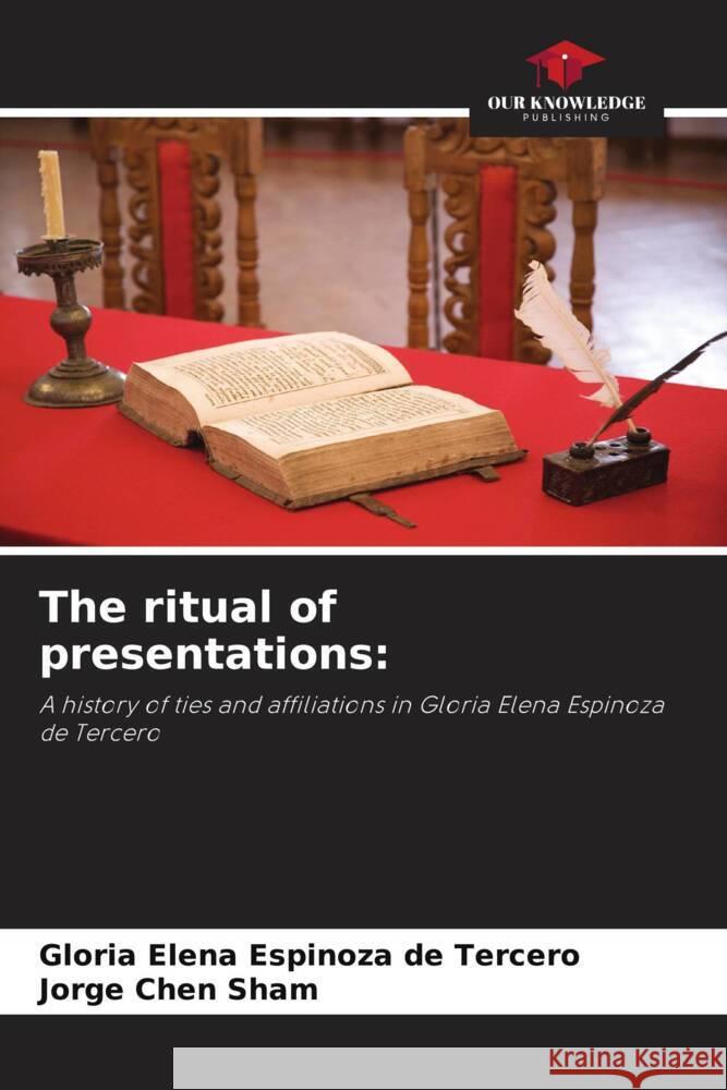 The ritual of presentations Gloria Elena Espinoza d Jorge Che 9786208354824 Our Knowledge Publishing - książka