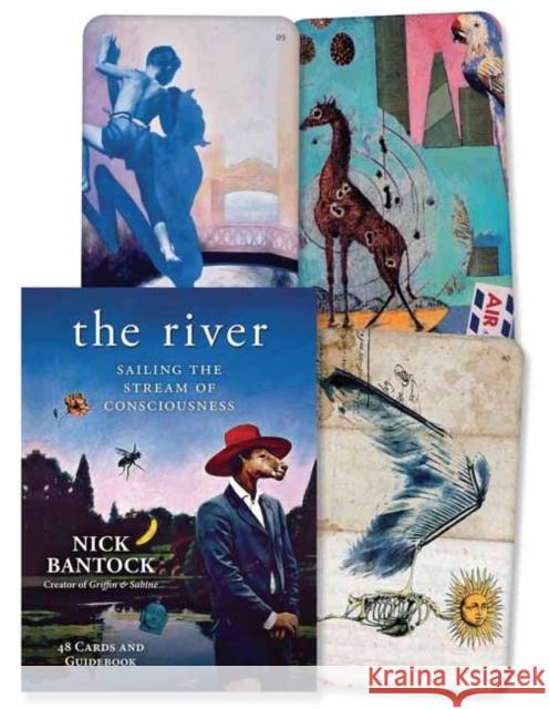 The River: Sailing the Stream of Consciousness Nick Bantock 9780738775760 Llewellyn Publications - książka