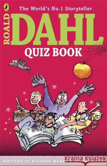 The Roald Dahl Quiz Book Richard Maher 9780141346687  - książka