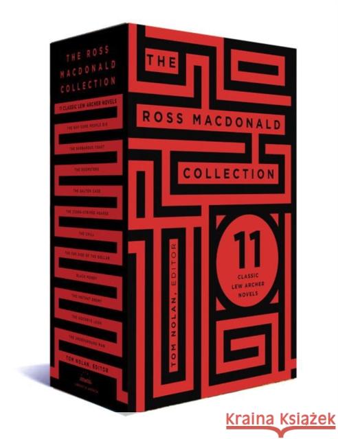 The Ross Macdonald Collection: A Library of America Boxed Set  9781598535525 The Library of America - książka