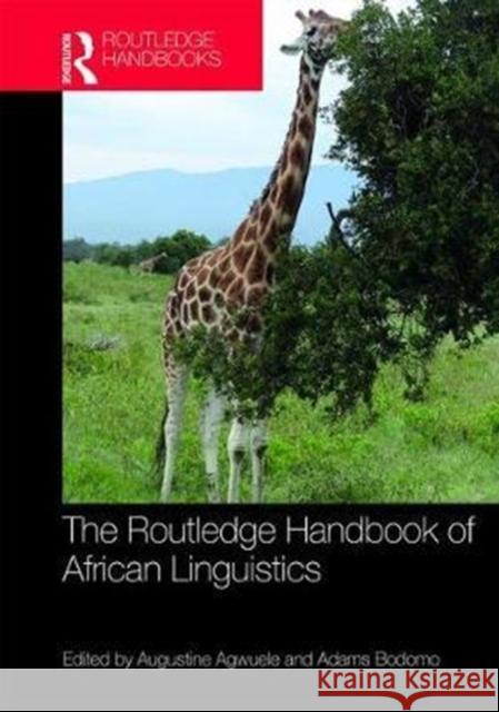 The Routledge Handbook of African Linguistics Augustine Agwuele Adams Bodomo 9781138228290 Routledge - książka