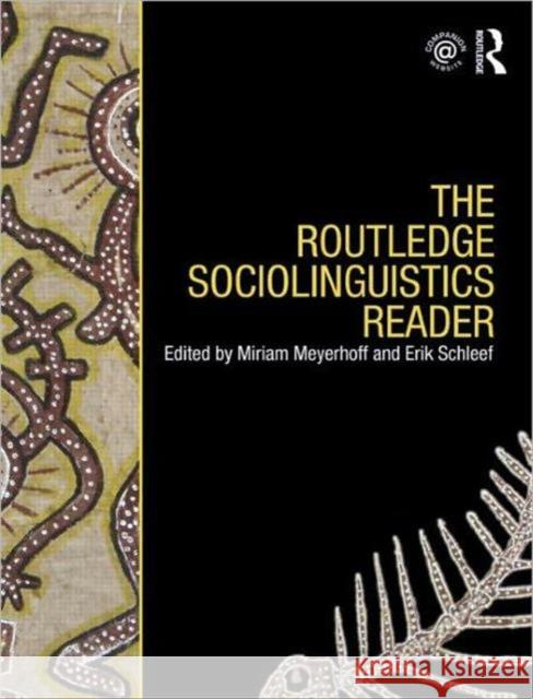 The Routledge Sociolinguistics Reader   9780415469579  - książka