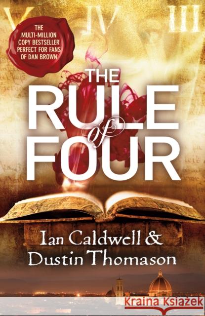 The Rule Of Four Ian Caldwell 9780099557487  - książka