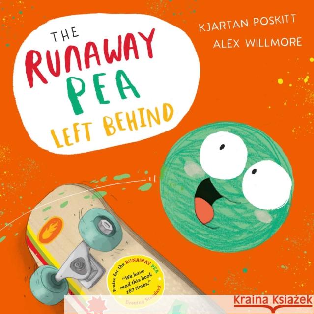 The Runaway Pea Left Behind KJARTAN POSKITT 9781471198793 Simon & Schuster Ltd - książka