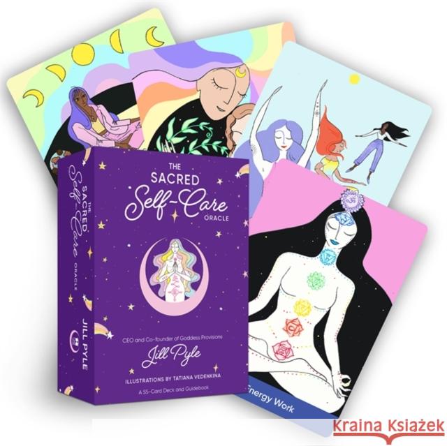 The Sacred Self-Care Oracle: A 55-Card Deck and Guidebook Pyle, Jill 9781401958695 Hay House - książka