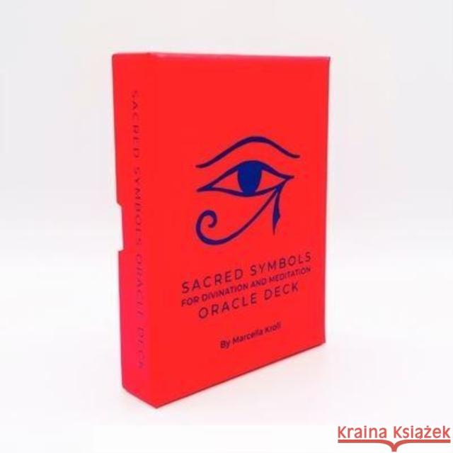 The Sacred Symbols Oracle Marcella Kroll 9781454948568 Sterling Publishing Co Inc - książka