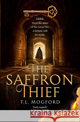 The Saffron Thief T. L. Mogford 9780008789985 HarperCollins Publishers - książka