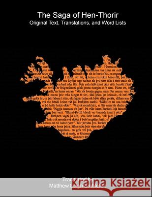 The Saga of Hen-Thorir Anon (Tr M L Embleton) 9781918157529 Matthew Leigh Embleton - książka