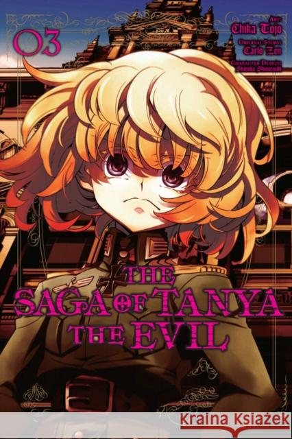 The Saga of Tanya the Evil, Vol. 3 (Manga) Carlo Zen Chika Tojo Shinobu Shinotsuki 9781975353377 Yen Press - książka