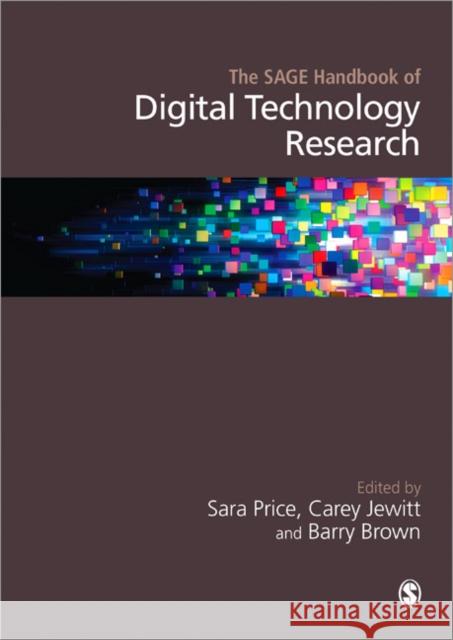 The Sage Handbook of Digital Technology Research Price, Sara 9781446200476  - książka