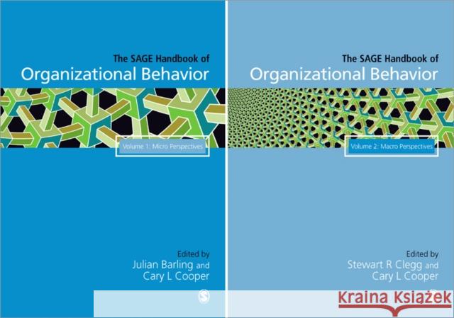 The Sage Handbook of Organizational Behavior Barling, Julian 9781847875877 SAGE PUBLICATIONS LTD - książka