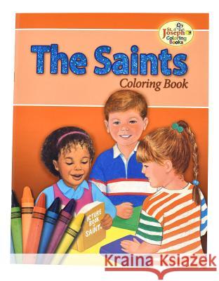 The Saints Coloring Book MC Kean, Emma C. 9780899426815 Catholic Book Publishing Company - książka