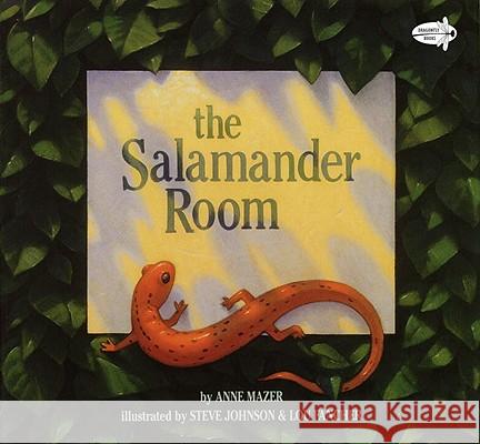 The Salamander Room Anne Mazer Steve Johnson Lou Fancher 9780679861874 Dragonfly Books - książka
