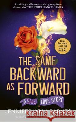 The Same Backward as Forward Jennifer Lynn Barnes 9780241772218 Penguin Random House Children' - książka