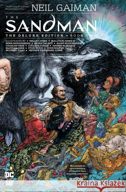 The Sandman: The Deluxe Edition Book Two Neil Gaiman Kelley Jones Mike Dringenberg 9781779508119 DC Comics - książka