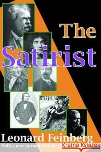 The Satirist Theodore Draper Leonard Feinberg 9781138538412 Routledge - książka