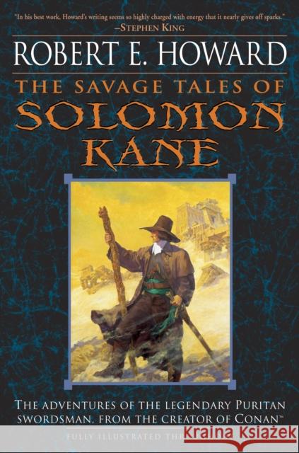 The Savage Tales of Solomon Kane Robert E. Howard Gary Gianni 9780345461506 Del Rey Books - książka