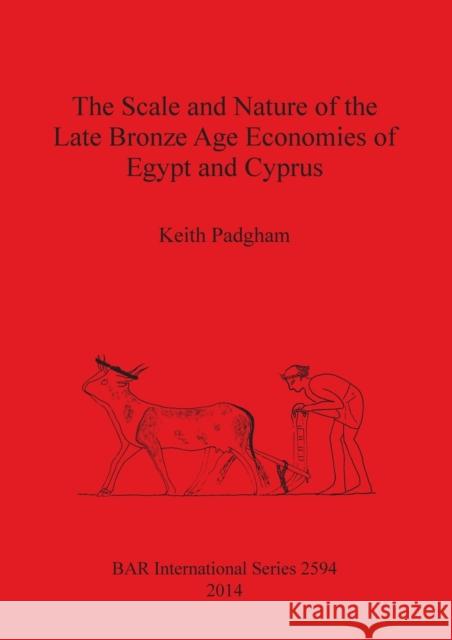 The Scale and Nature of the Late Bronze Age Economies of Egypt and Cyprus Keith Padgham 9781407312224 British Archaeological Reports - książka