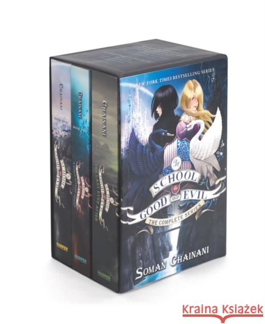 The School for Good and Evil Series 3-Book Paperback Box Set: Books 1-3 Chainani, Soman 9780062456243 HarperCollins - książka