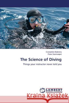 The Science of Diving Balestra Costantino 9783659662331 LAP Lambert Academic Publishing - książka