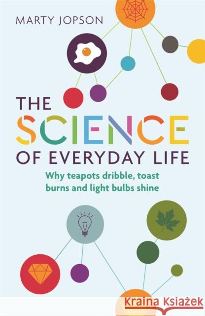 The Science of Everyday Life: Why Teapots Dribble, Toast Burns and Light Bulbs Shine Marty Jopson 9781782439608 Michael O'Mara Books Ltd - książka