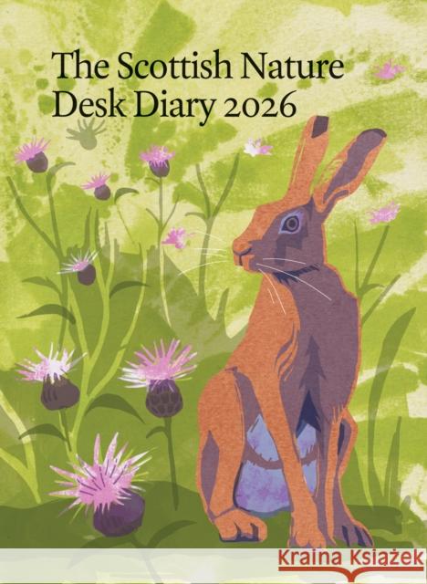 The Scottish Nature Desk Diary 2026 Jane Smith 9781780279411 Birlinn General - książka