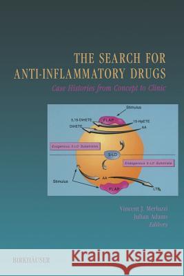 The Search for Anti-Inflammatory Drugs: Case Histories from Concept to Clinic Vincent J. Merluzzi Julian Adams 9781461598480 Birkh User - książka