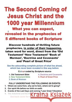 The Second Coming of Jesus and the 1000 year Millennium David Alexander Coory 9780995145078 Zealand Publishing House E Books - książka