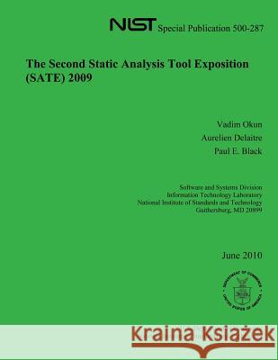 The Second Static Analysis Took Exposition 2009 U. S. Department of Commerce 9781496005267 Createspace - książka