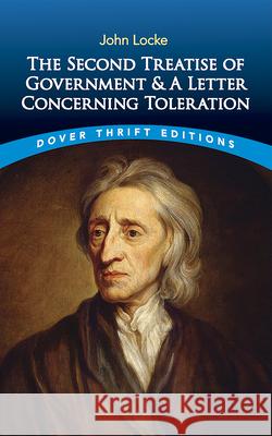 The Second Treatise of Government and a Letter Concerning Toleration Locke, John 9780486424644 Dover Publications - książka