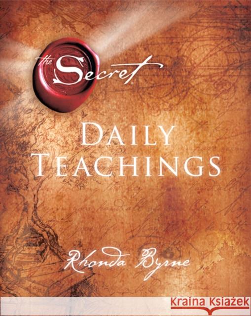 The Secret Daily Teachings Rhonda Byrne 9781471130618 Simon & Schuster Ltd - książka