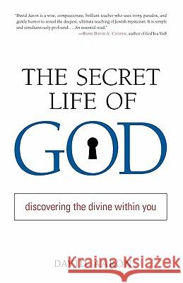 The Secret Life of God: Discovering the Divine within You Aaron, David 9781590302392 Shambhala Publications - książka