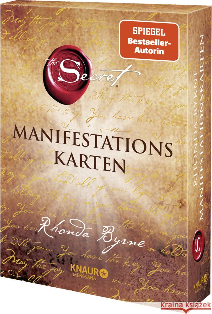 The Secret Manifestationskarten Byrne, Rhonda 9783426448991 Knaur MensSana HC - książka