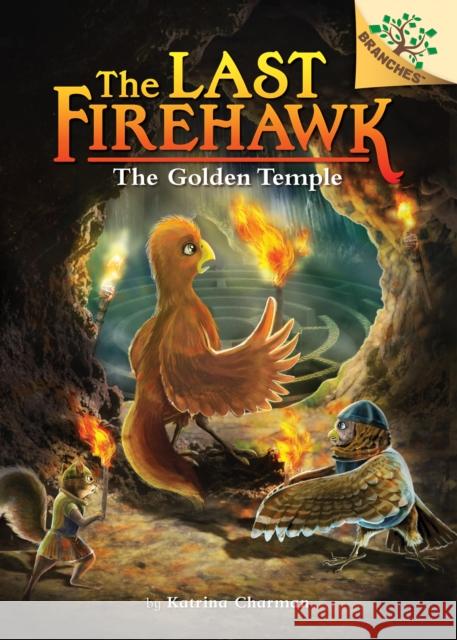 The Secret Maze: A Branches Book (The Last Firehawk #10) Katrina Charman 9781338565386 Scholastic Inc. - książka