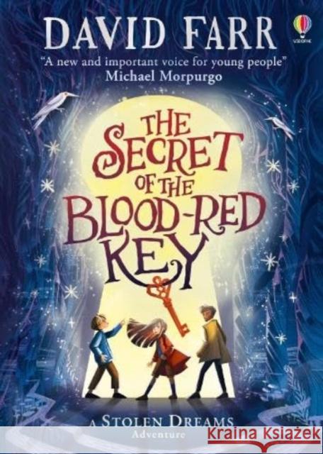 The Secret of the Blood-Red Key David Farr 9781805076360 Usborne Publishing Ltd - książka