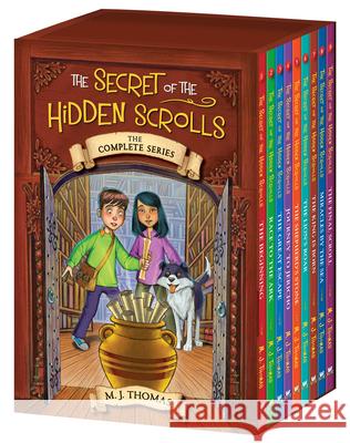 The Secret of the Hidden Scrolls: The Complete Series M. J. Thomas 9781546000426 Worthy Kids - książka