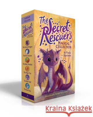 The Secret Rescuers Magical Collection (Boxed Set): The Storm Dragon; The Sky Unicorn; The Baby Firebird; The Magic Fox; The Star Wolf; The Sea Pony Harrison, Paula 9781534419612 Aladdin Paperbacks - książka