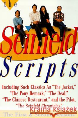 The Seinfeld Scripts: The First and Second Seasons Jerry Seinfeld Larry David 9780060953034 Harper Perennial - książka