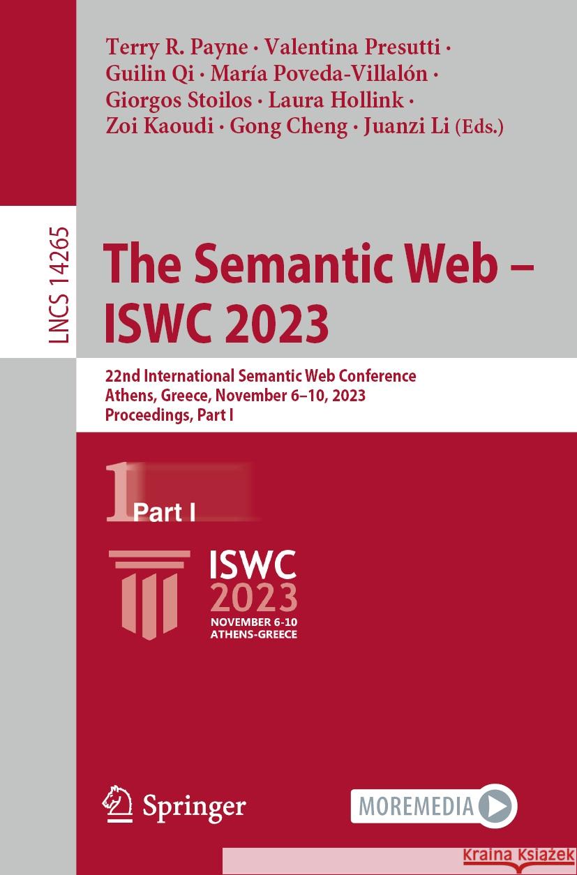 The Semantic Web – ISWC 2023  9783031472398 Springer Nature Switzerland - książka