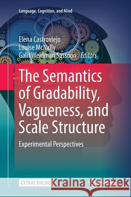 The Semantics of Gradability, Vagueness, and Scale Structure: Experimental Perspectives Castroviejo, Elena 9783030085414 Springer - książka