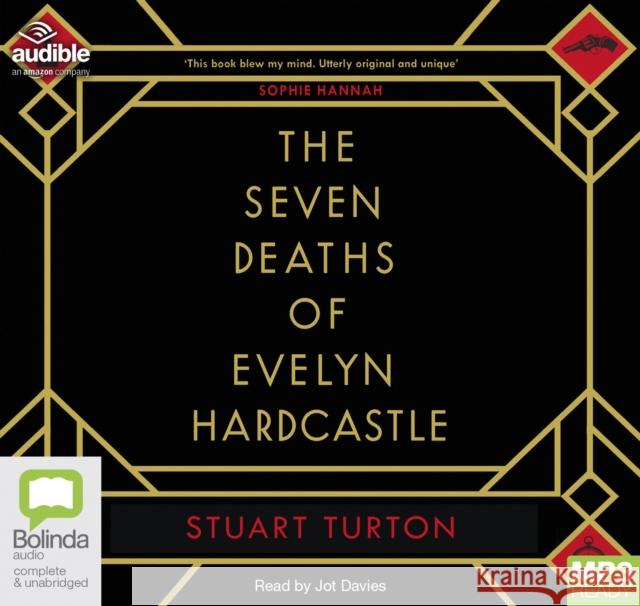 The Seven Deaths of Evelyn Hardcastle Stuart Turton 9781489432582 Bolinda Publishing - książka