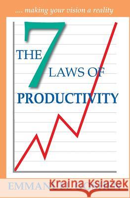 The Seven Laws of Productivity Emmanuel Goshen   9780993066153 Edson Consultancy - książka