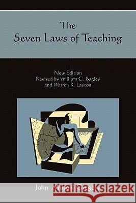 The Seven Laws of Teaching John Milton Gregory 9781891396359 Martino Fine Books - książka