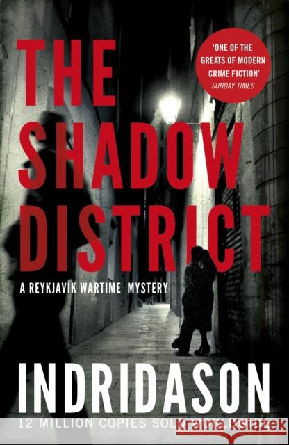 The Shadow District Arnaldur Indridason 9781784704414 Vintage Publishing - książka