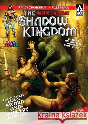 The Shadow Kingdom: (Digest Sized) Robert E. Howard Randy Zimmerman Russ Leach 9781967199532 Critical Blast - książka