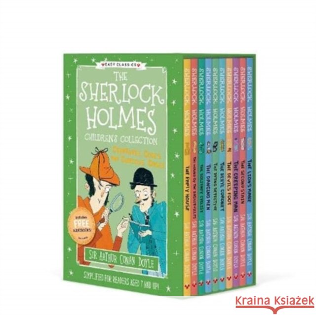 The Sherlock Holmes Children’s Collection: Creatures, Codes and Curious Cases - Set 3  9781782264309 Sweet Cherry Publishing - książka