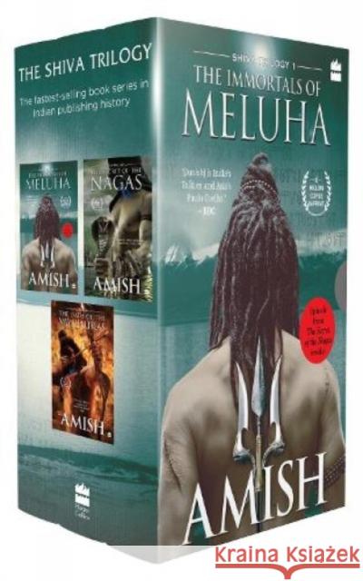 The Shiva Trilogy Amish Tripathi 9789356294516 HarperCollins India - książka