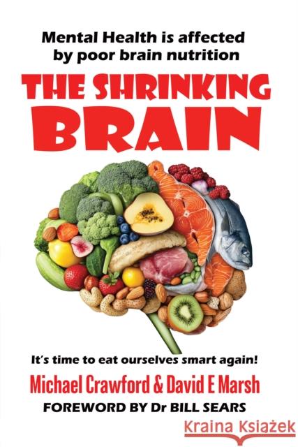 The Shrinking Brain: Mental Health is affected by poor brain nutrition David Marsh 9781915465658 Filament Publishing - książka